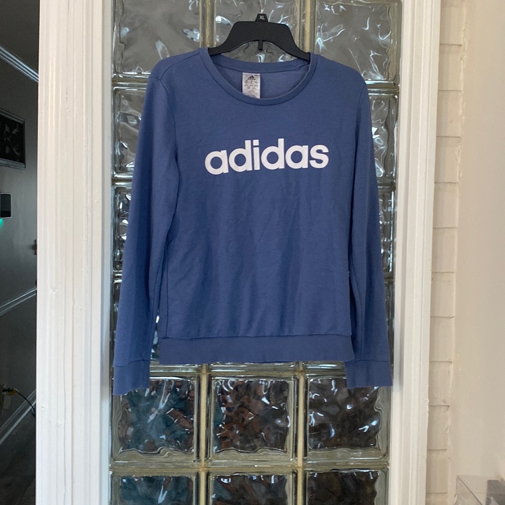 Blue Adidas Sweatshirt